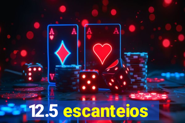 12.5 escanteios